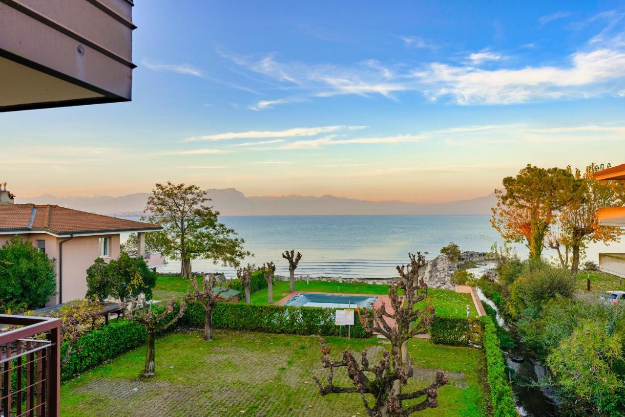 Casa Lugana 19 - Monolocale Con Piscina Direttamente A Lago Сирмионе Экстерьер фото